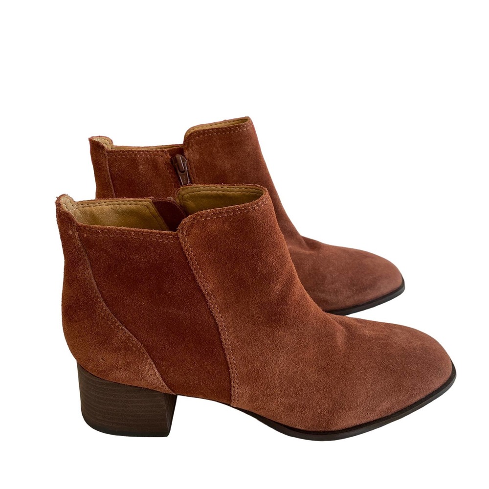 Lucky Brand Suede ankle boots